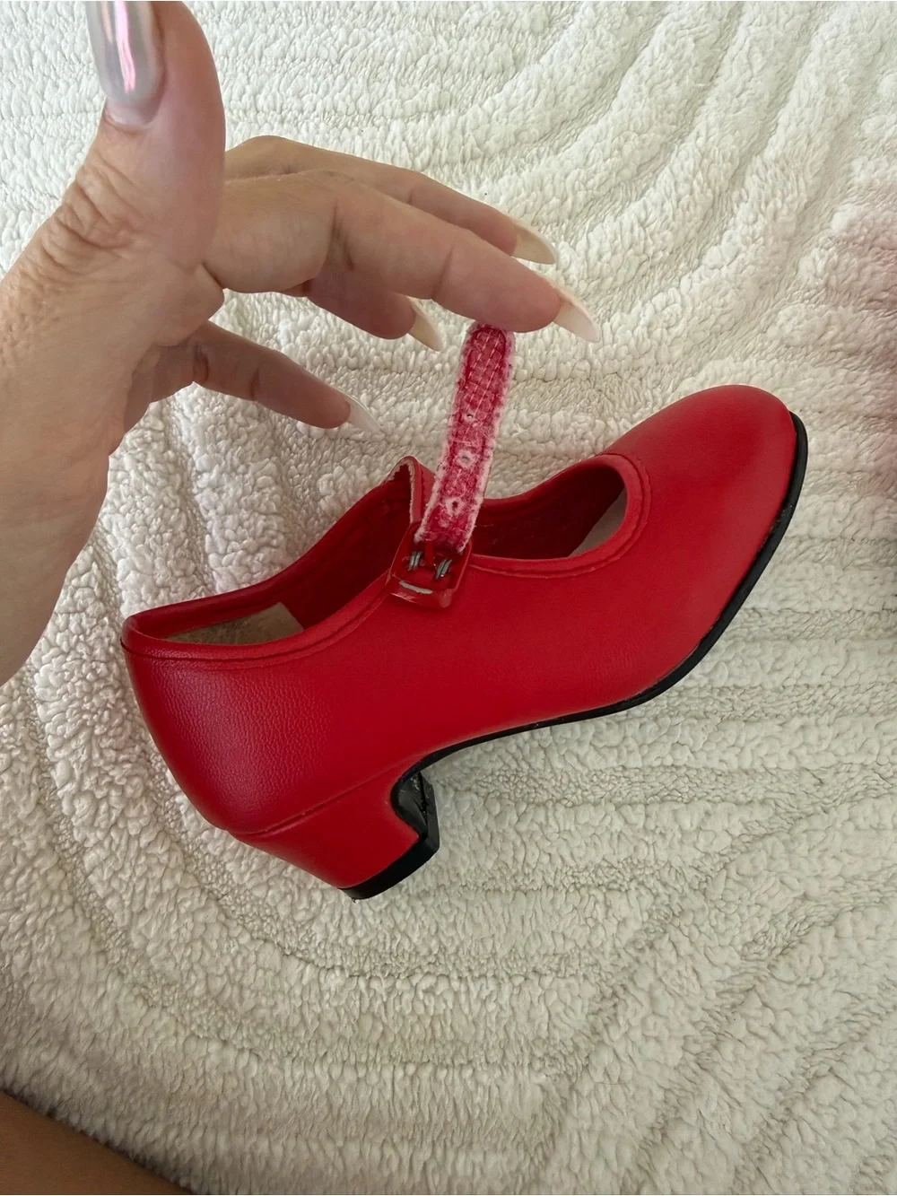 red Mary Jane 👠- Flamenco shoes for kids - size 22 EU -preloved - good condition